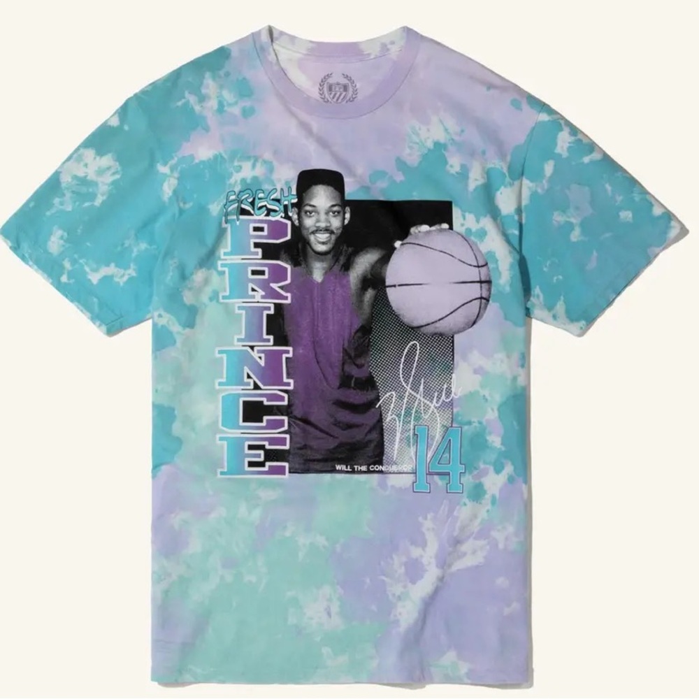 BEL AIR ATHLETICS HEAT REACTIVE TYE DYE RETRO SMITH IMAGE
